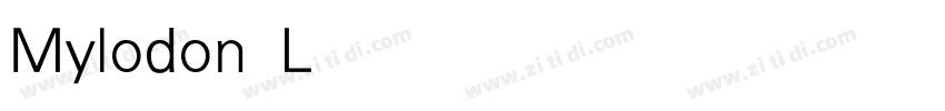 Mylodon Light字体转换
